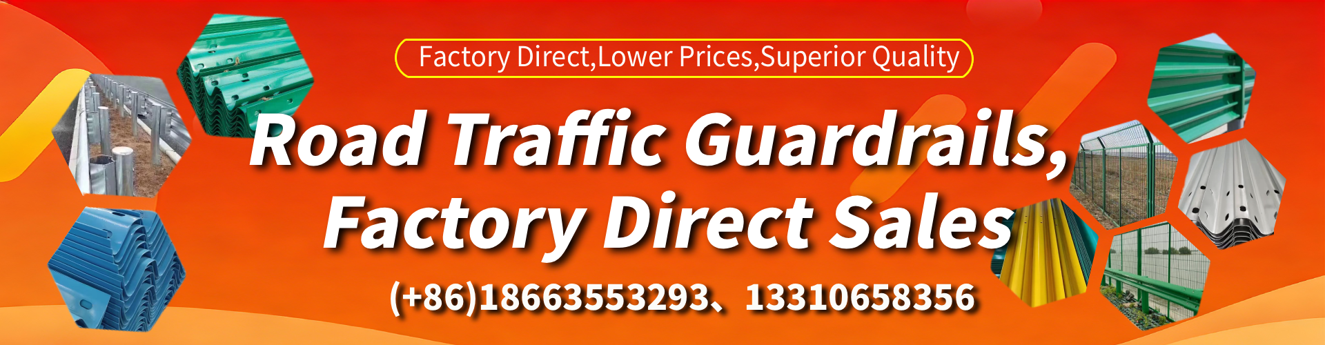 Yukon Traffic Barrier Manufacturer, Road Barrier, Wave Beam Guardrail, Anti-collision Barrier, Isolation Barrier, Protective Fence